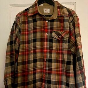 Vintage Jack Fraser plaid shirt.